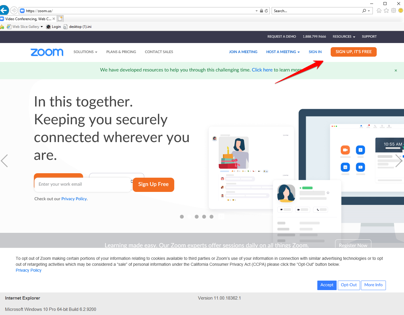 How to create a free zoom account using warriorlife google acct vcs